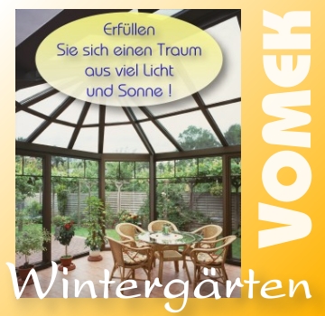 Wintergärten und Zaunanlagen in Pinneberg Elmshorn Hamburg und Schwerin von VOMEK